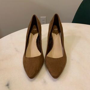 H&M brown heels